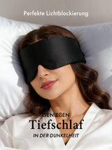 [Schwarz] SilkSilky-DE Augenmasken 003