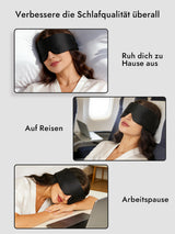 [Schwarz] SilkSilky-DE Augenmasken 006