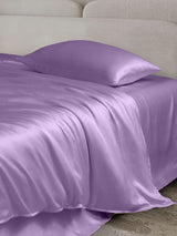 [Lavendel] SilkSilky-DE 19Momme Bettwäsche Sets 003