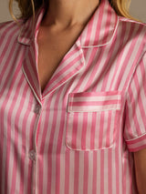 [Rosa] SilkSilky-DE Reine Seide Womens Pajamas 006,