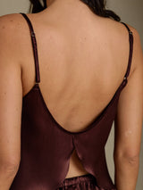 [Braun] SilkSilky-DE Spaghetti Strap Camisole-Set 005