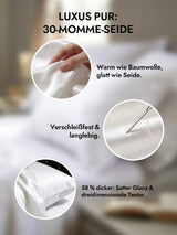 [Weiß] SilkSilky-DE 30Momme Kissenbezüge 002
