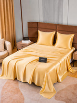 [Champagner] SilkSilky-DE Bettwäsche Sets 002