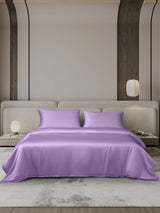[Lavendel] SilkSilky-DE 19Momme Bettwäsche Sets 002