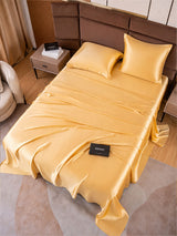 [Champagner] SilkSilky-DE Bettwäsche Sets 005