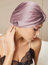 [Blasses Mauve] SilkSilky-DE Schlafmützen 002