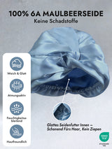 [Stahlblau] SilkSilky-DE Schlafmützen 003