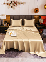 [Beige] SilkSilky-DE Bettwäsche Sets 002
