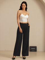 [Weiß] SilkSilky-DE Spaghetti Strap V Neck Cami Top 007