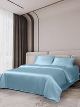 [Hellblau] SilkSilky-DE 19Momme Bettwäsche Sets 002
