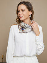 [P043] SilkSilky-DE Reine Seide Scarf 005,