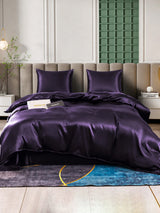 [Violett] SilkSilky-DE Bettwäsche Sets 001