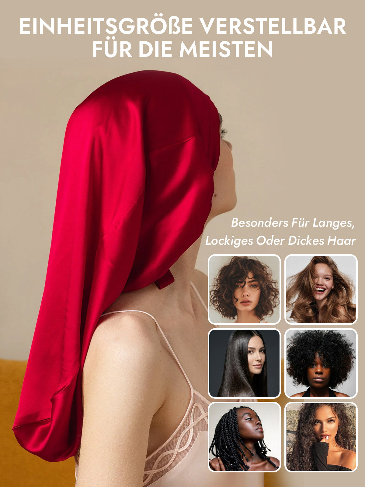 [Rotwein] SilkSilky-DE Schlafmützen 006