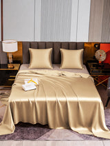 [Beige] SilkSilky-DE Bettwäsche Sets 001