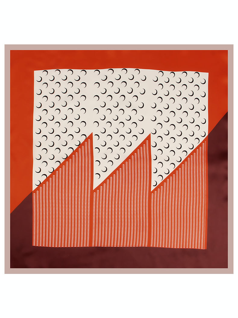 [P034] SilkSilky-DE Reine Seide Scarf 001,