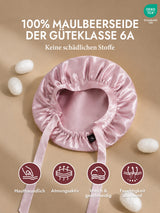 [Blasses Mauve] SilkSilky-DE Schlafmützen 002