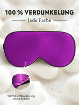[Violett] SilkSilky-DE Augenmasken 001