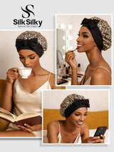 [Leopard] SilkSilky-DE Schlafmützen 005