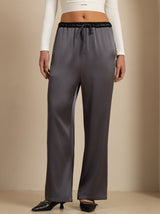 [Dunkelgrau] SilkSilky-DE Womens Pants 003
