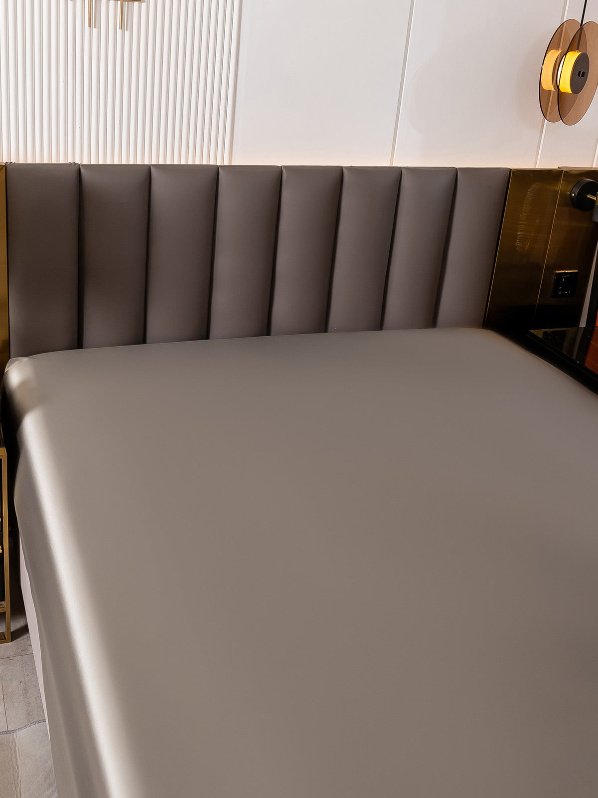 [Grau] SilkSilky-DE 19Momme Sheet 006