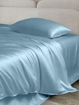 [Hellblau] SilkSilky-DE 19Momme Bettwäsche Sets 003