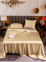 [Beige] SilkSilky-DE Bettwäsche Sets 002