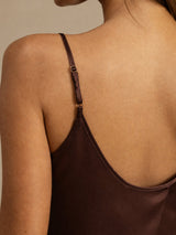 [Braun] SilkSilky-DE Spaghetti Strap Camisole-Set 004
