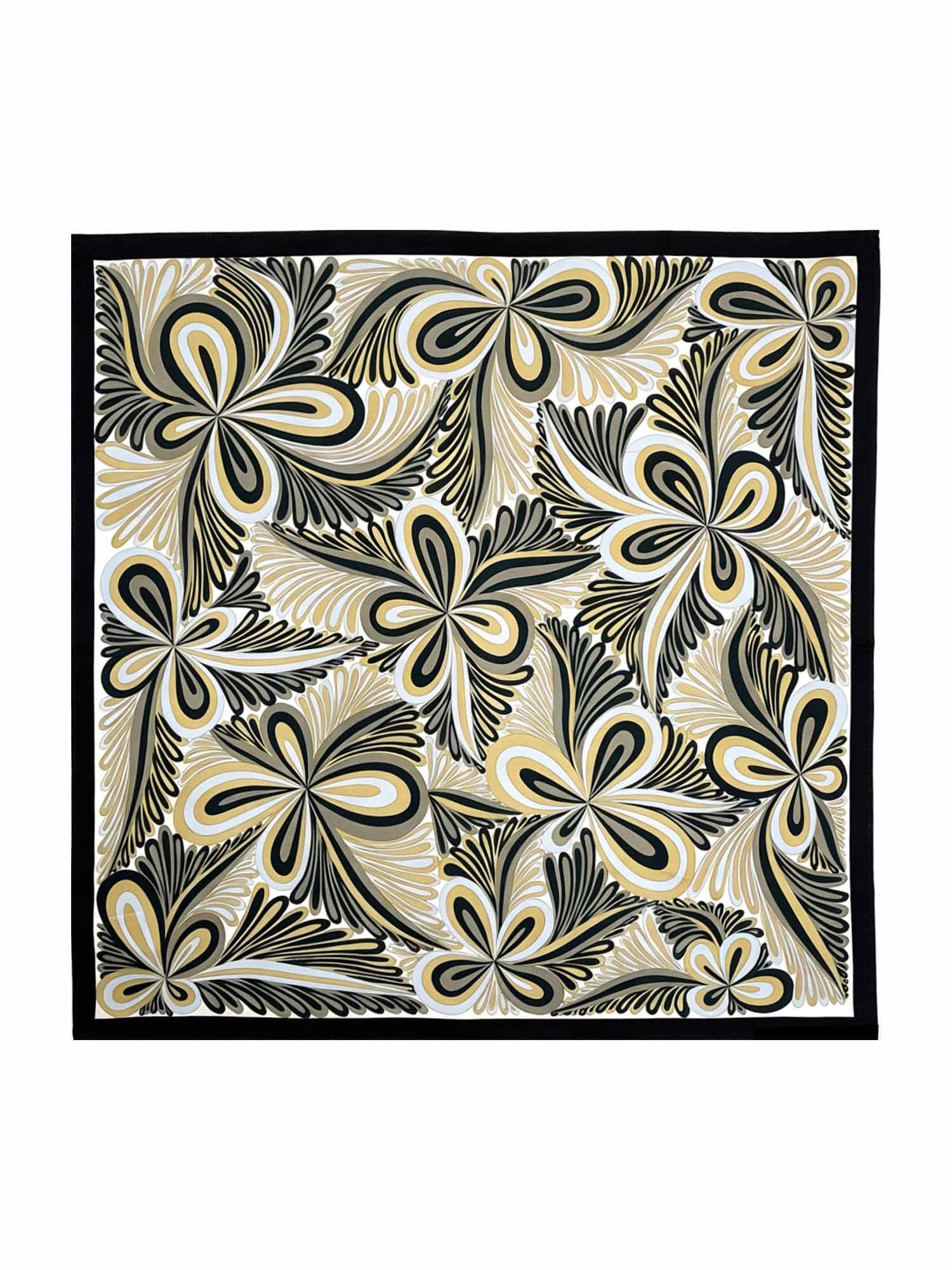 [P110] SilkSilky-DE Pure Silk Scarf 001