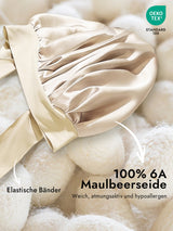 [Beige] SilkSilky-DE Schlafmützen 002