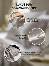 [Grau] SilkSilky-DE 30Momme Kissenbezüge 002