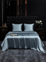[Graublau] SilkSilky-DE Bettwäsche Sets 001