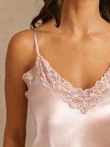 [Rosa] SilkSilky-DE Sleeveless V Neck Camisole-Set 004