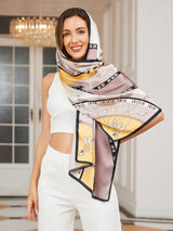 [P029] SilkSilky-DE Reine Seide Scarf 001,
