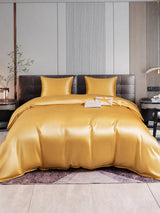 [Champagner] SilkSilky-DE Bettwäsche Sets 001