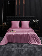 [Blasses Mauve] SilkSilky-DE Bettwäsche Sets 001
