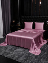 [Blasses Mauve] SilkSilky-DE Bettwäsche Sets 001