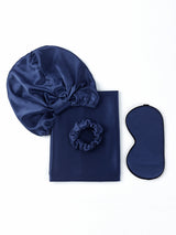 [Dunkelblau] SilkSilky-DE 19Momme Pillowcase Set 005