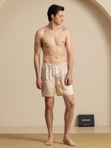 [Champagner] SilkSilky-DE Mens Sleep Bottoms 005
