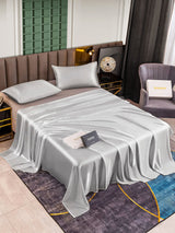 [Silber] SilkSilky-DE 25Momme Reine Seide Bedding Set 003
