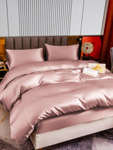 [Pfirsichhaut] SilkSilky-DE 22Momme Reine Seide Bedding Set 003,