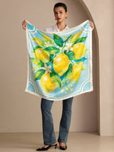 [Blaue Zitrone] SilkSilky-DE Scarf 006