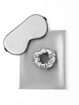 [Silber] SilkSilky-DE 19Momme Reine Seide Pillowcase Set 005