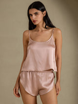 [Toskana] SilkSilky-DE Spaghetti Strap Camisole-Set 001