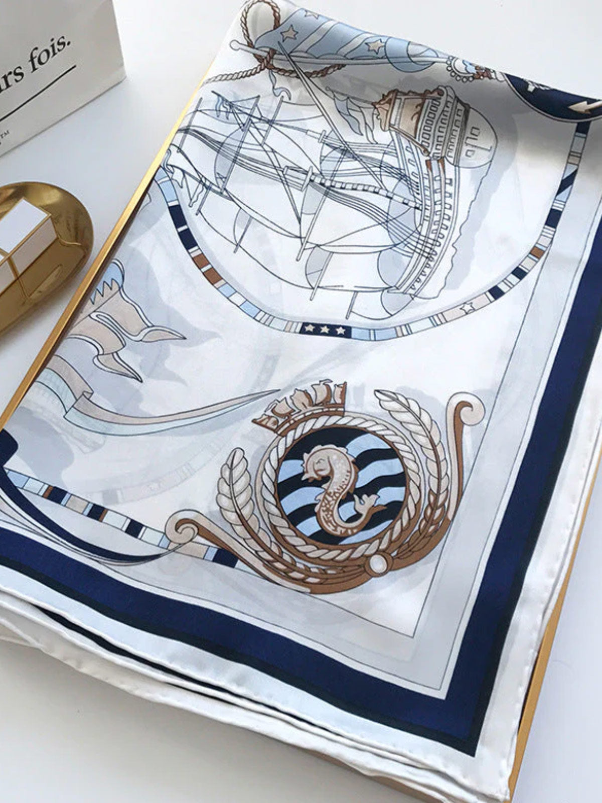 [P007] SilkSilky-DE Reine Seide Scarf 004,