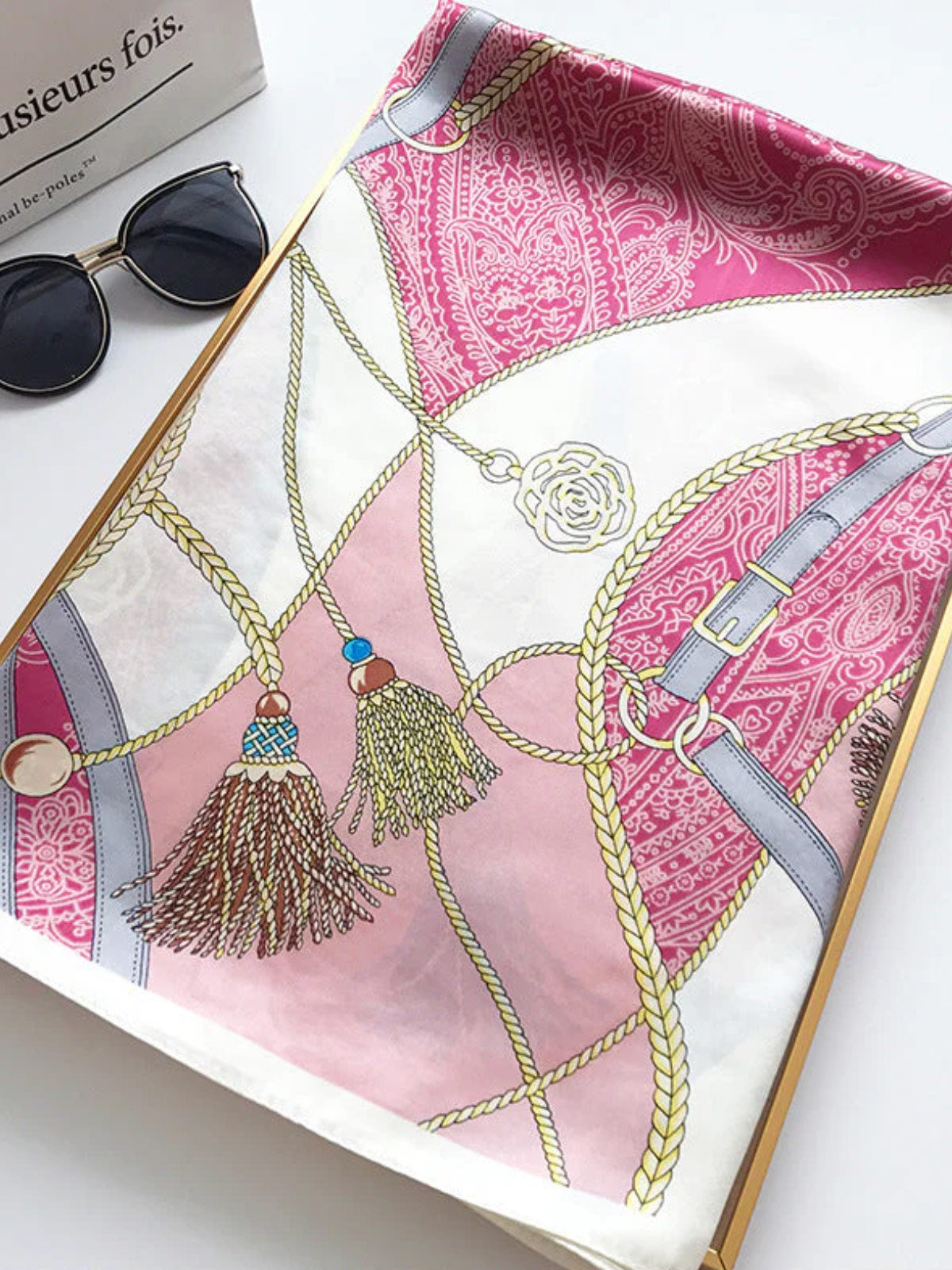 [P004] SilkSilky-DE Reine Seide Scarf 003,