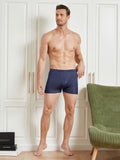 SilkSilky DE Seidenstrick Mens Underwear Dunkelblau 002