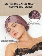 [Blasses Mauve] SilkSilky-DE Schlafmützen 006