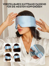 [Hellblau] SilkSilky-DE Augenmasken 004