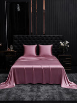 [Blasses Mauve] SilkSilky-DE Bettwäsche Sets 001