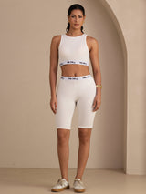 [Weiß] SilkSilky-DE Womens Shorts 007
